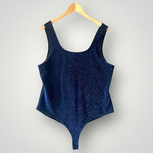 🎉5 for $45 🎉Iris Bodysuit Top Blouse Women Size 3X Blue